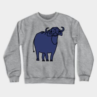 Animals Blue Ox Crewneck Sweatshirt